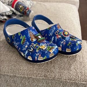 Kids Sonic Crocs Slip-On Clog Shoes